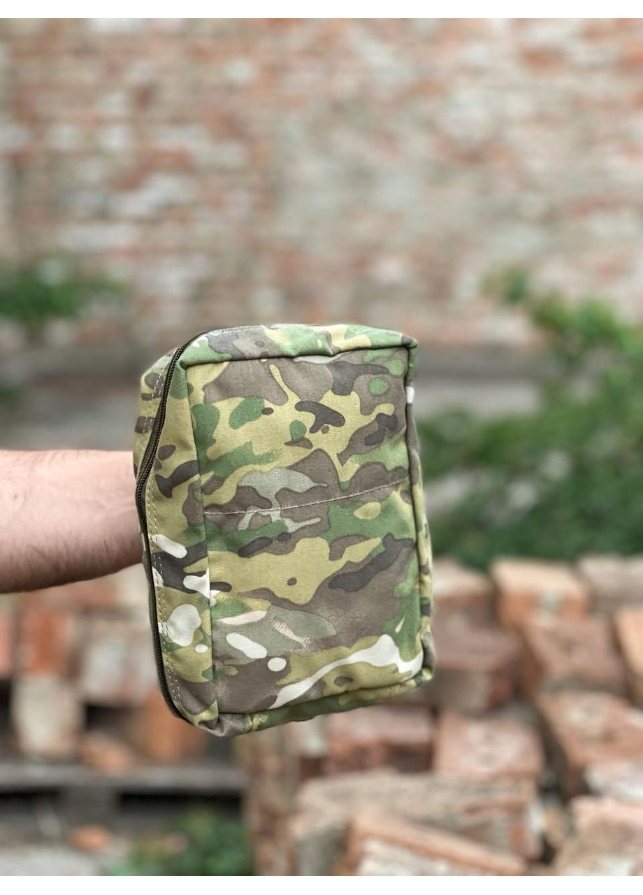 Тактическая аптечка из водостойкого материала с системой MOLLE в расцветке Coyote, с люверсом для стока воды HM furnitura (365248629)