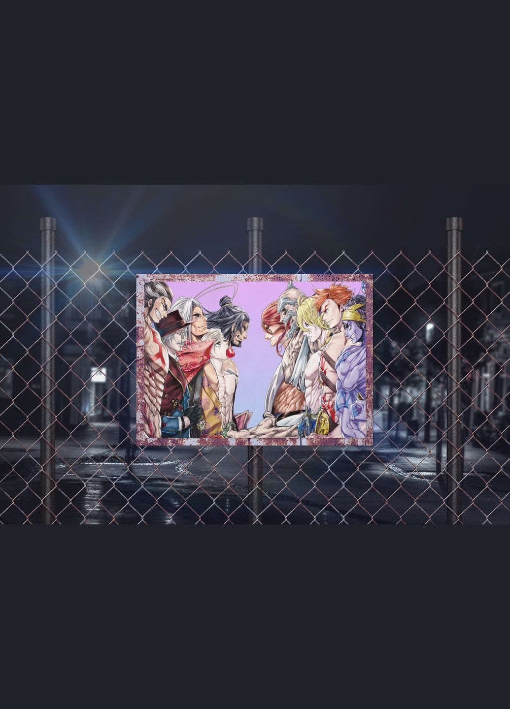 Повесть о конце света Адам Посейдон Сасаки Кодзиро Люй Бу Зевс A1 Плакат- с принтом Кавун постер (316210691)