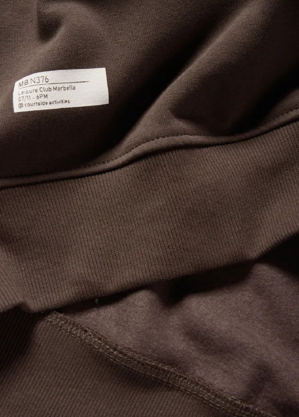 Коричневый свитшот C&A надпись (361675889)