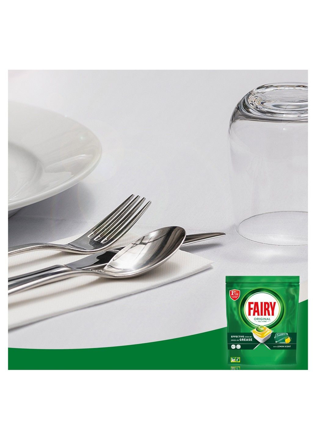 Капсулы для посудомоечных машин Original Все-в-1 100 шт Fairy (304485198)