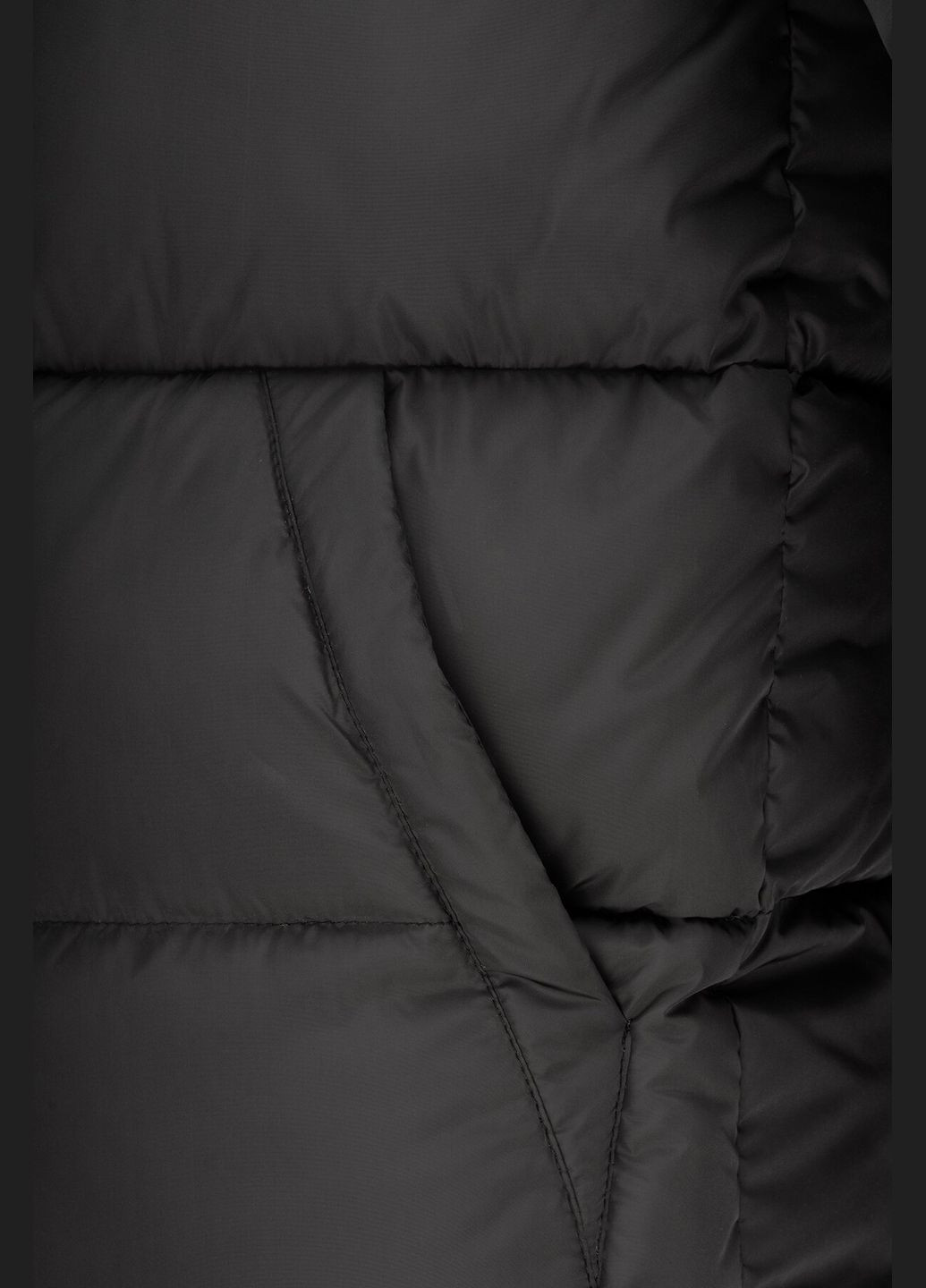 Чорна зимня куртка однотонна чоловіча mbc02347 shop (2000990862259) LAWA