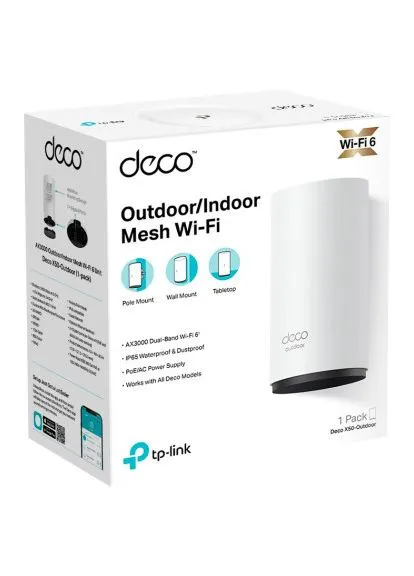 Маршрутизатор TP-Link DECO-X50-Outdoor-1-PACK (364660376)