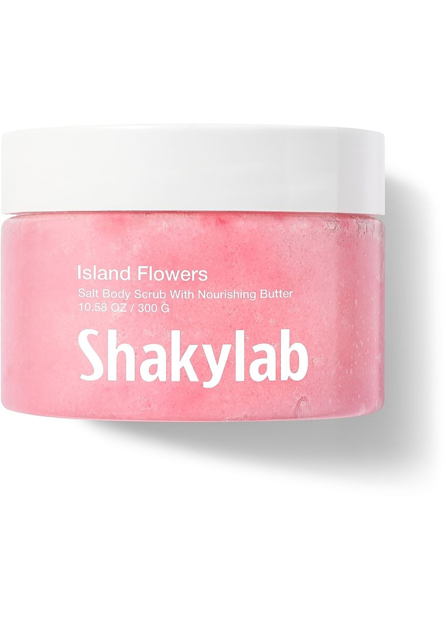 Скраб для тела парфюмированный солевой "Island Flowers" Island Flowers Body Scrub 300g (1449854-34082338) Shakylab (368871540)
