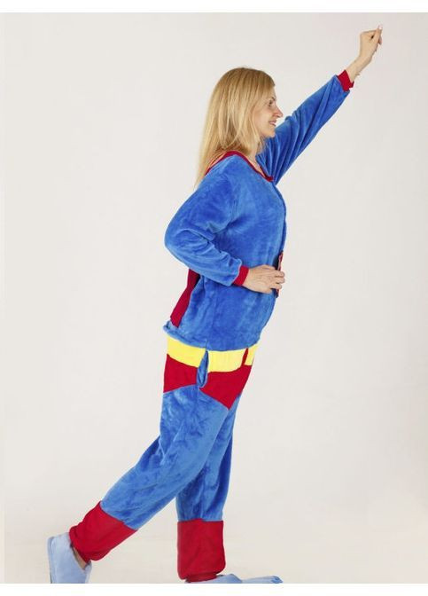 Піжама кігурумі Супермен M (155-165 см) Jamboo (369669370)