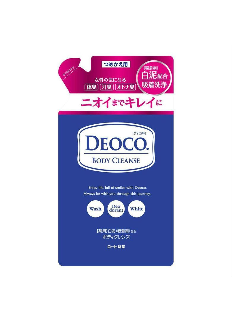 ROHTO Deoco гель для душа против возрастного запаха тела (рефиллер) 250 мл Rohto Pharmaceutical (307091041)