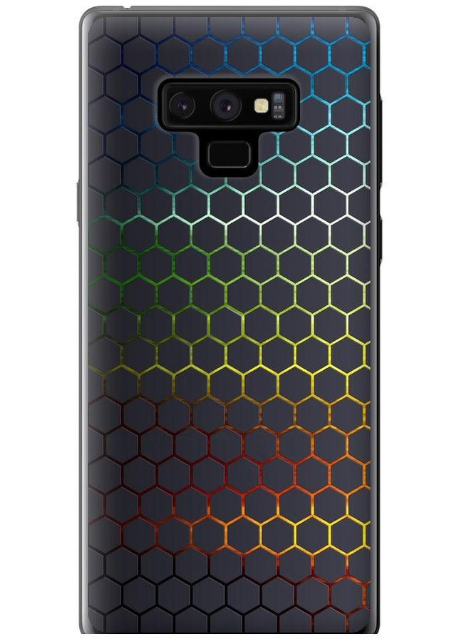 Силиконовый чехол 'Переливающиеся соты' для Endorphone Samsung Galaxy Note 9 N960F (331148774)