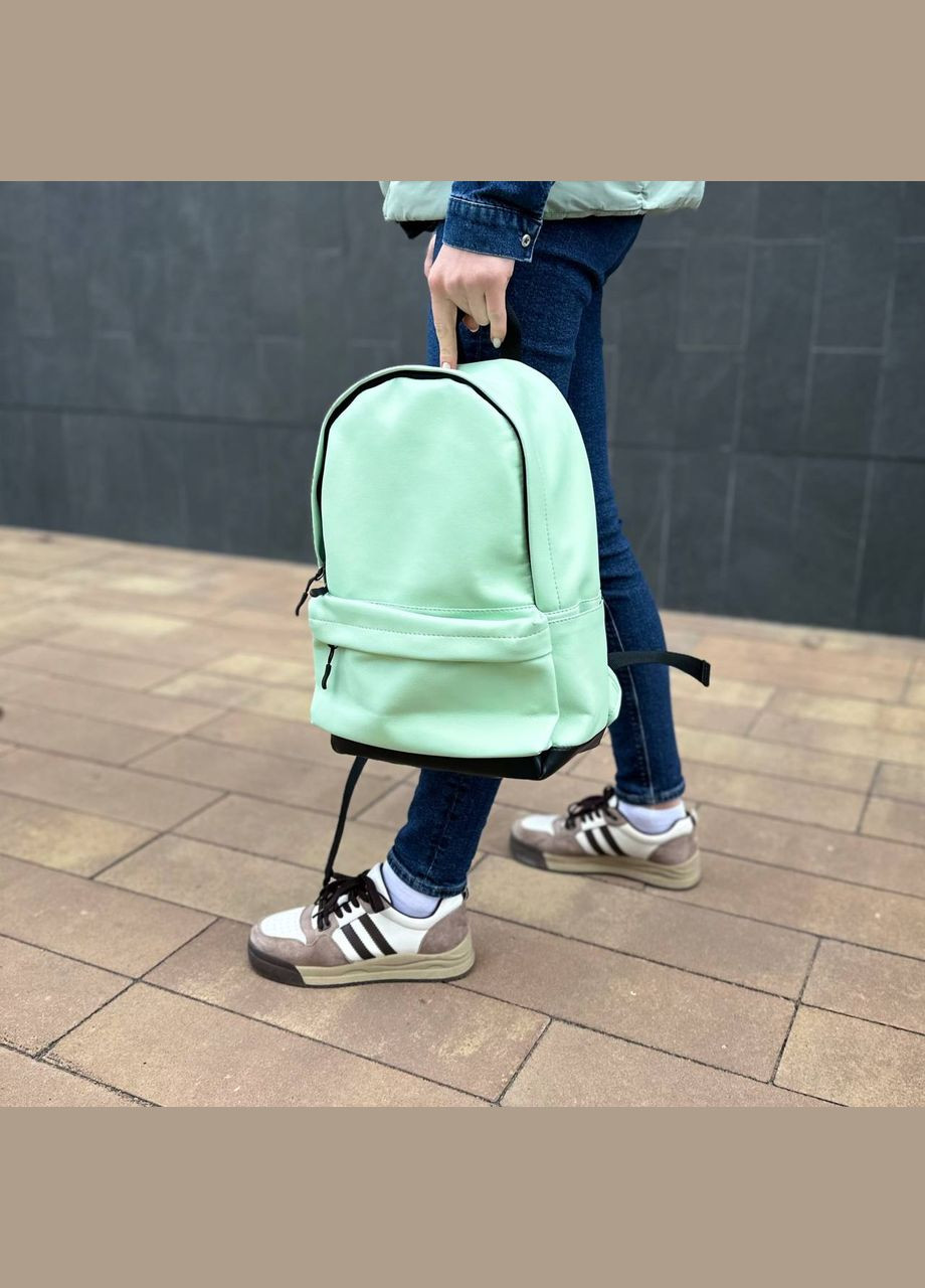 Женский бирюзовый рюкзак компактный стильный Town Style mini No Brand (289870028)