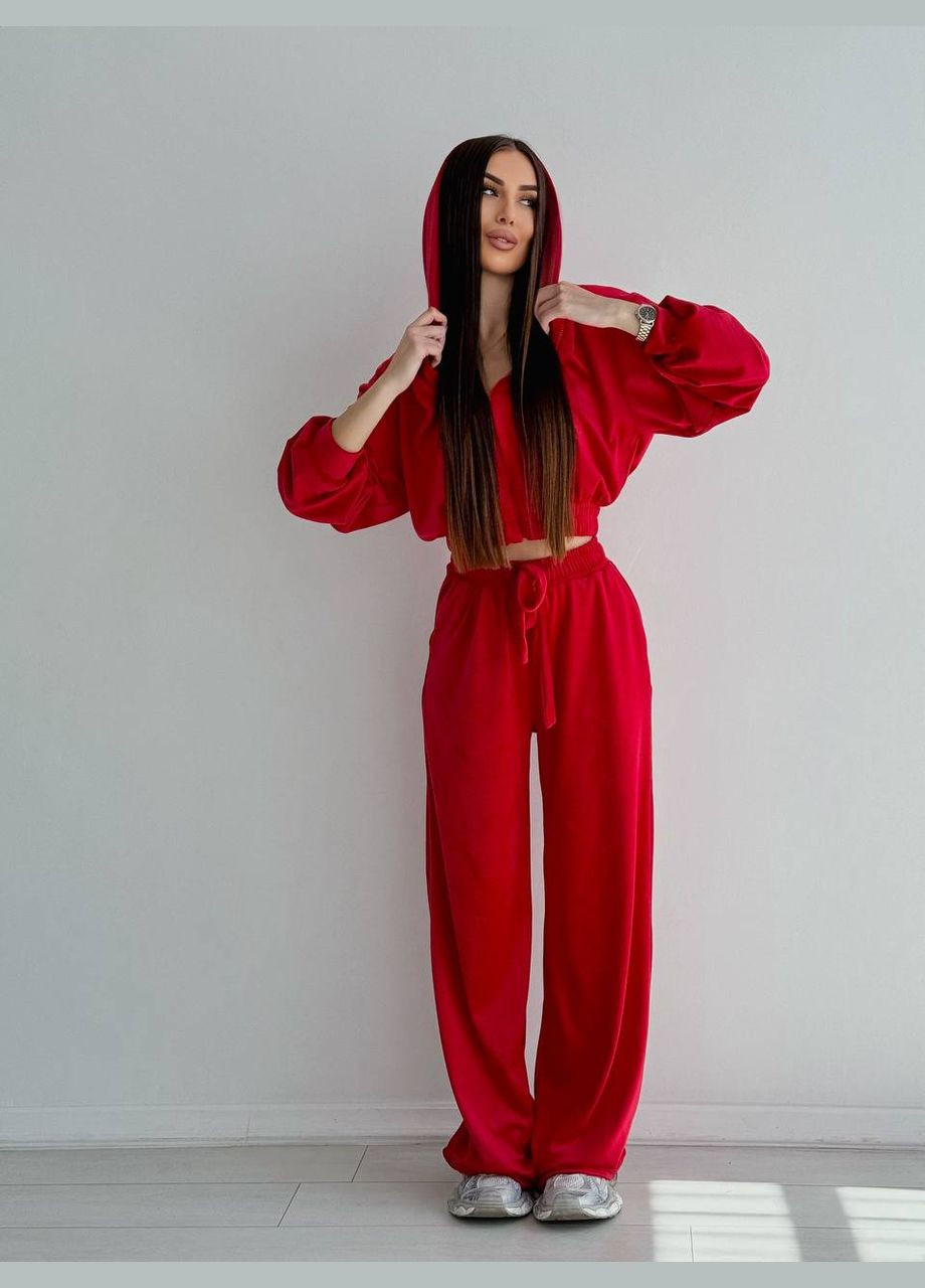 Велюровый костюм с капюшоном Luna (340108721)