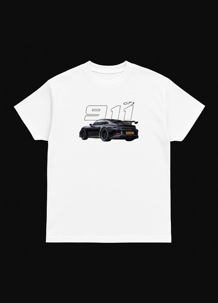 Біла футболка dtf друк,бавовна,911 друк No Brand