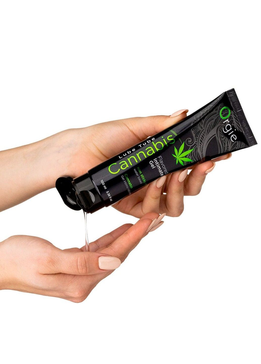 Їстівний лубрикант Lube Tube Конопля 100мл Orgie (348517390)