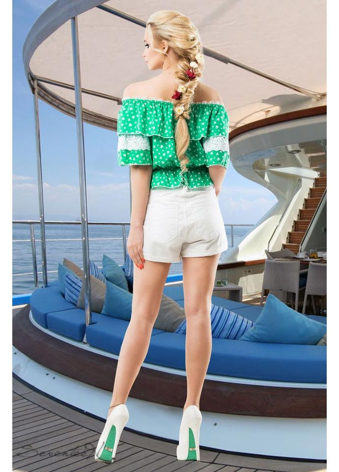 Зелена блуза 652.1445 Seventeen