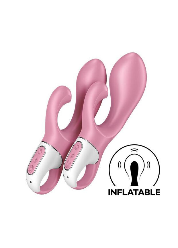 Вібратор-кролик надувний Satisfyer Air Pump Bunny 2 No Brand (366879339)