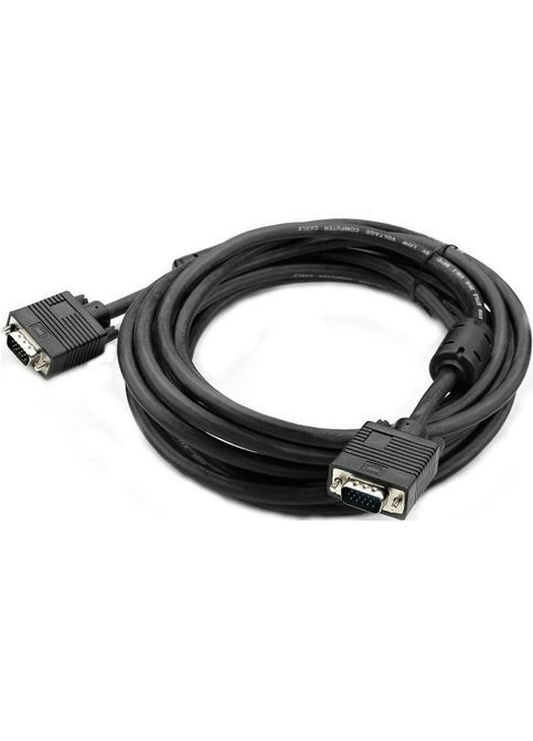 Кабель VGA 5 м MM ferrite (VCPDCVGAMM5MBK) Vinga (333316895)