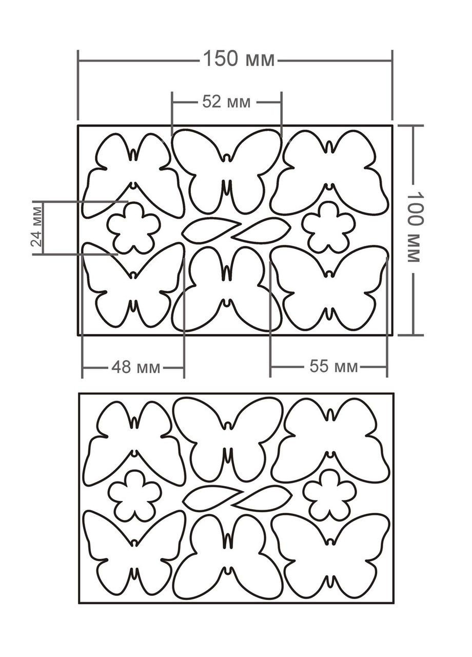 Зеркальная акриловая самоклеящаяся наклейка для декора Лето 20 шт. серебро Ваша Світлість (366334476)