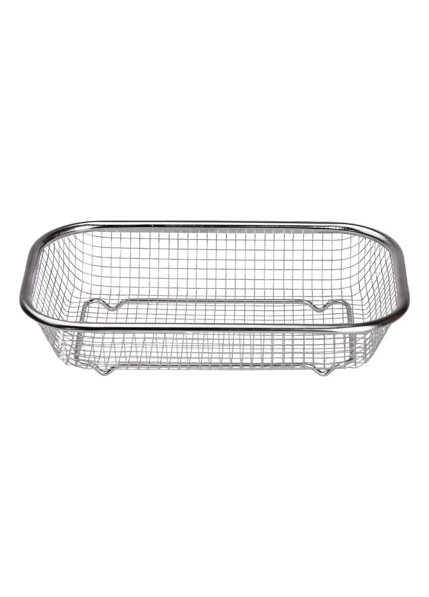 Сито-корзина для мытья овощей и фруктов 24х15х5 см дуршлаг из нержавеющей стали Jooki (358706185)
