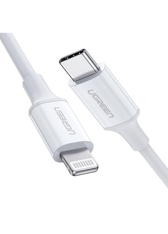 Кабель USB 2.0 Type-C M-Lightning M, 2 м, 3A, Nickel Plating ABS Shell, US171 Ugreen (370622567)