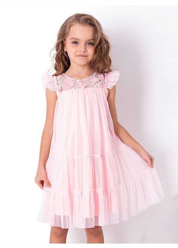 Розовое сукня Mevis (269905199)
