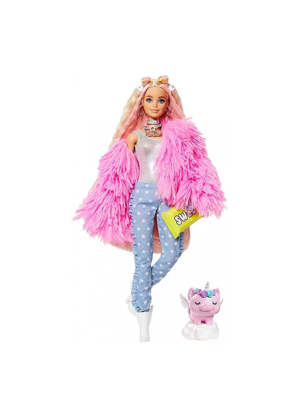 Кукла Экстра в пушистом жакете GRN28 Barbie (292555918)