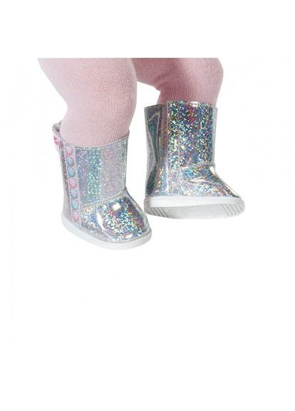 Взуття для ляльки CРІБЛЯСТІ ЧОБІТКИ BABY born (315153762)