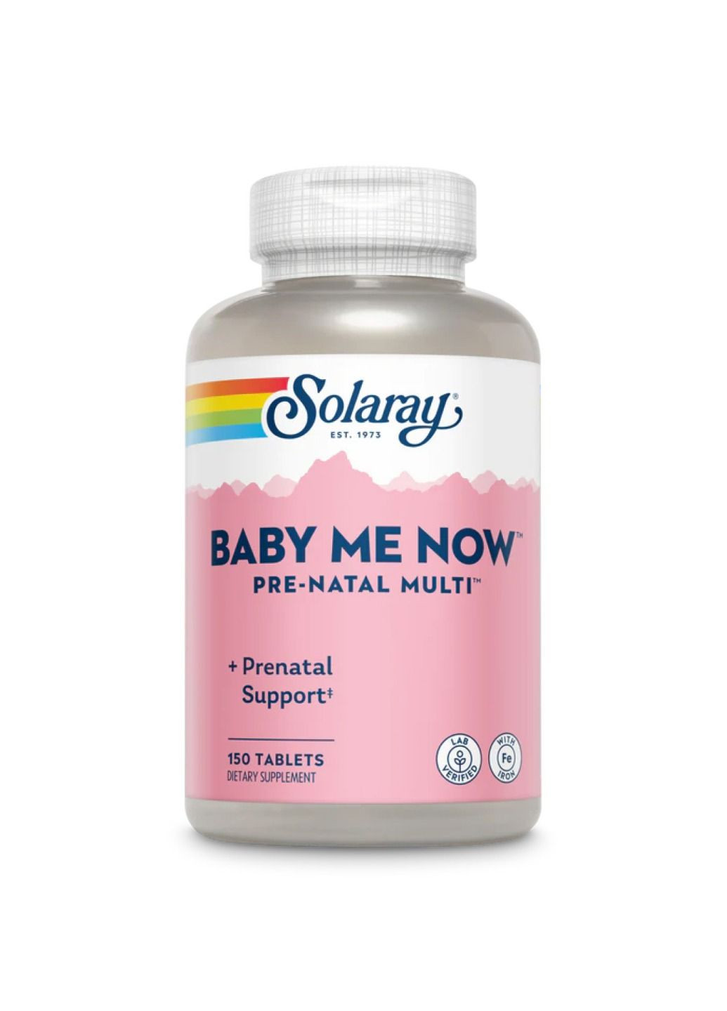 Добавка Baby Me Now Prenatal Multi - 150 tabs Solaray (288677441)