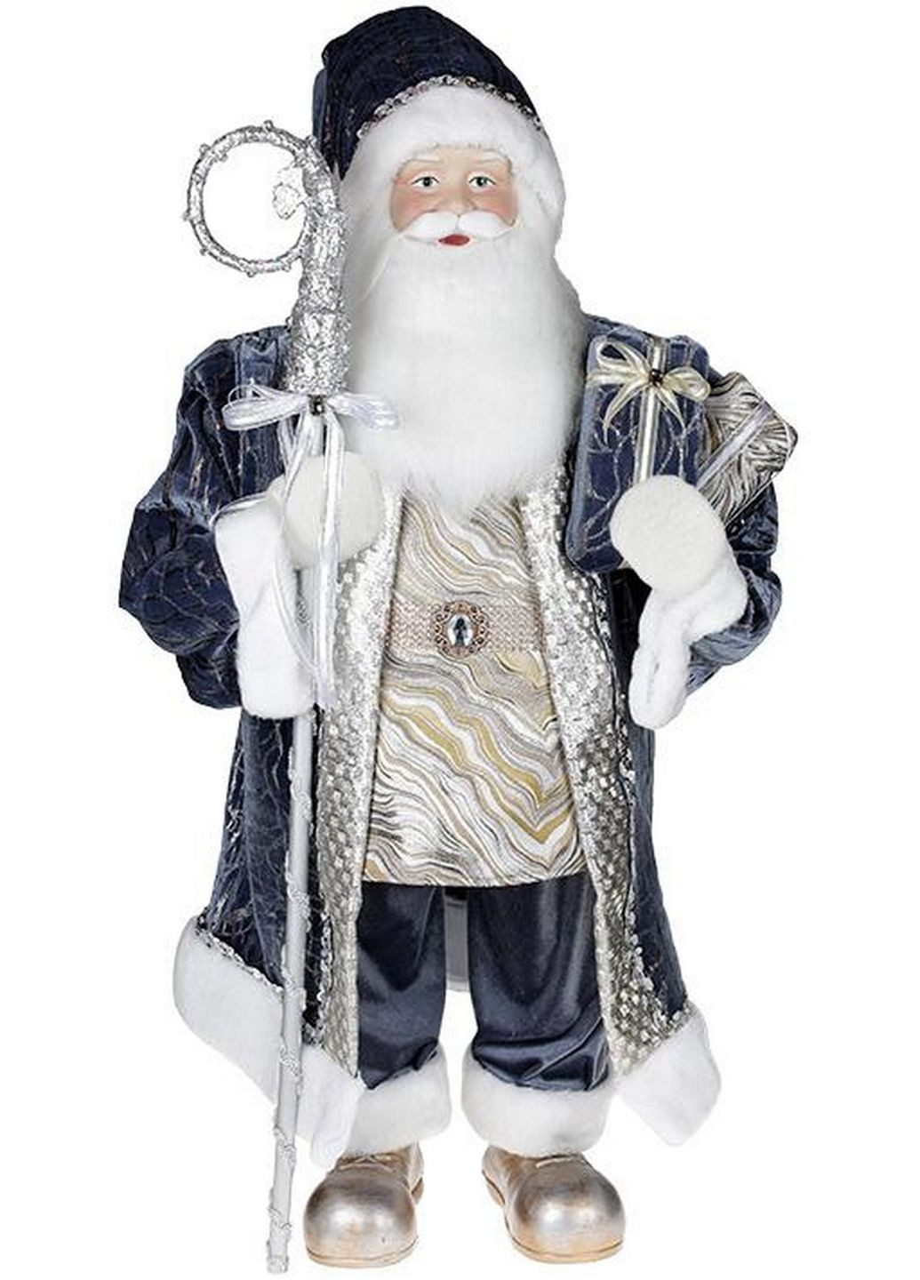 Фігура «Санта з палицею» (м'яка іграшка) Bona (279323831)