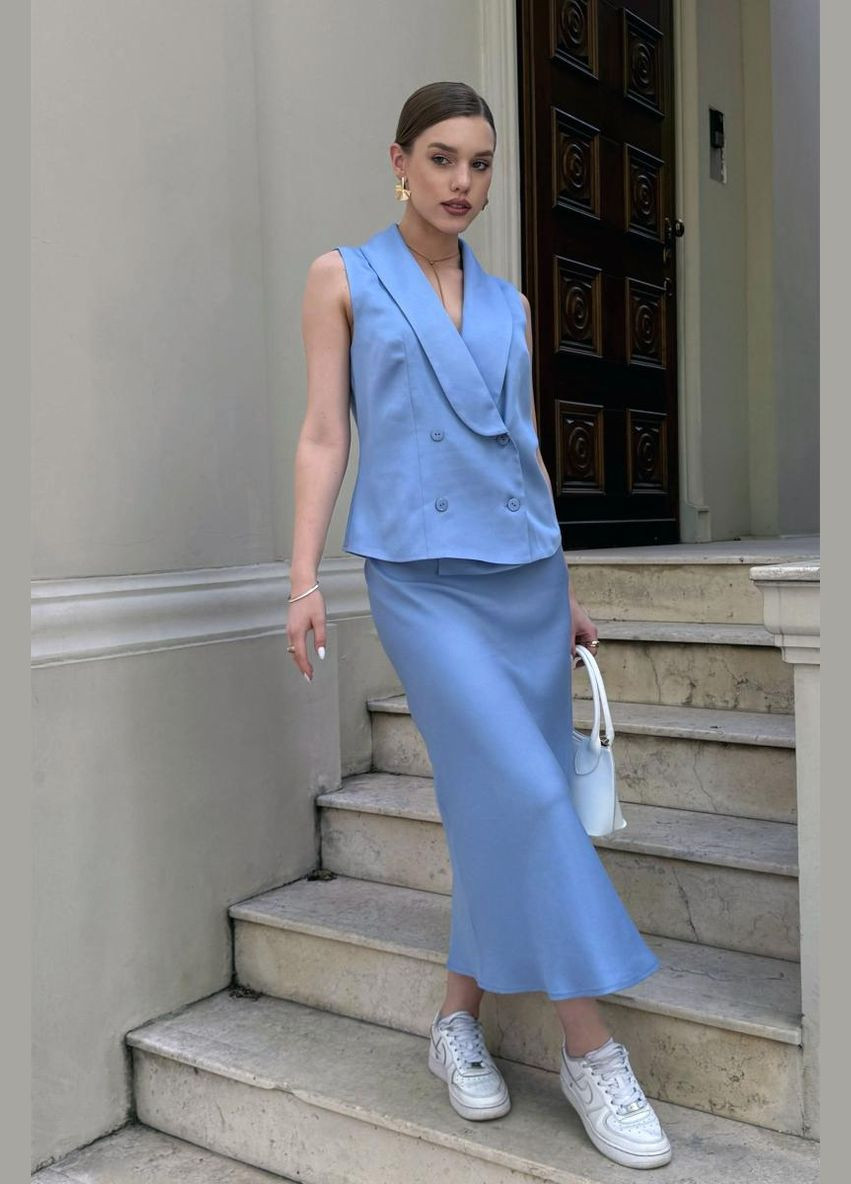 Костюм (жилетка + спідниця) No Brand (328939257)