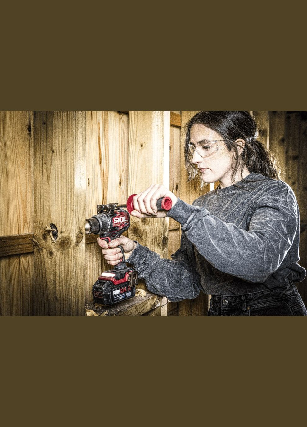 Шурупокрут-дриль акумуляторний 3080 CA XP 20В 130Нм 600·2100об·хв 1.55кг без АКБ та ЗУ Skil (317275290)