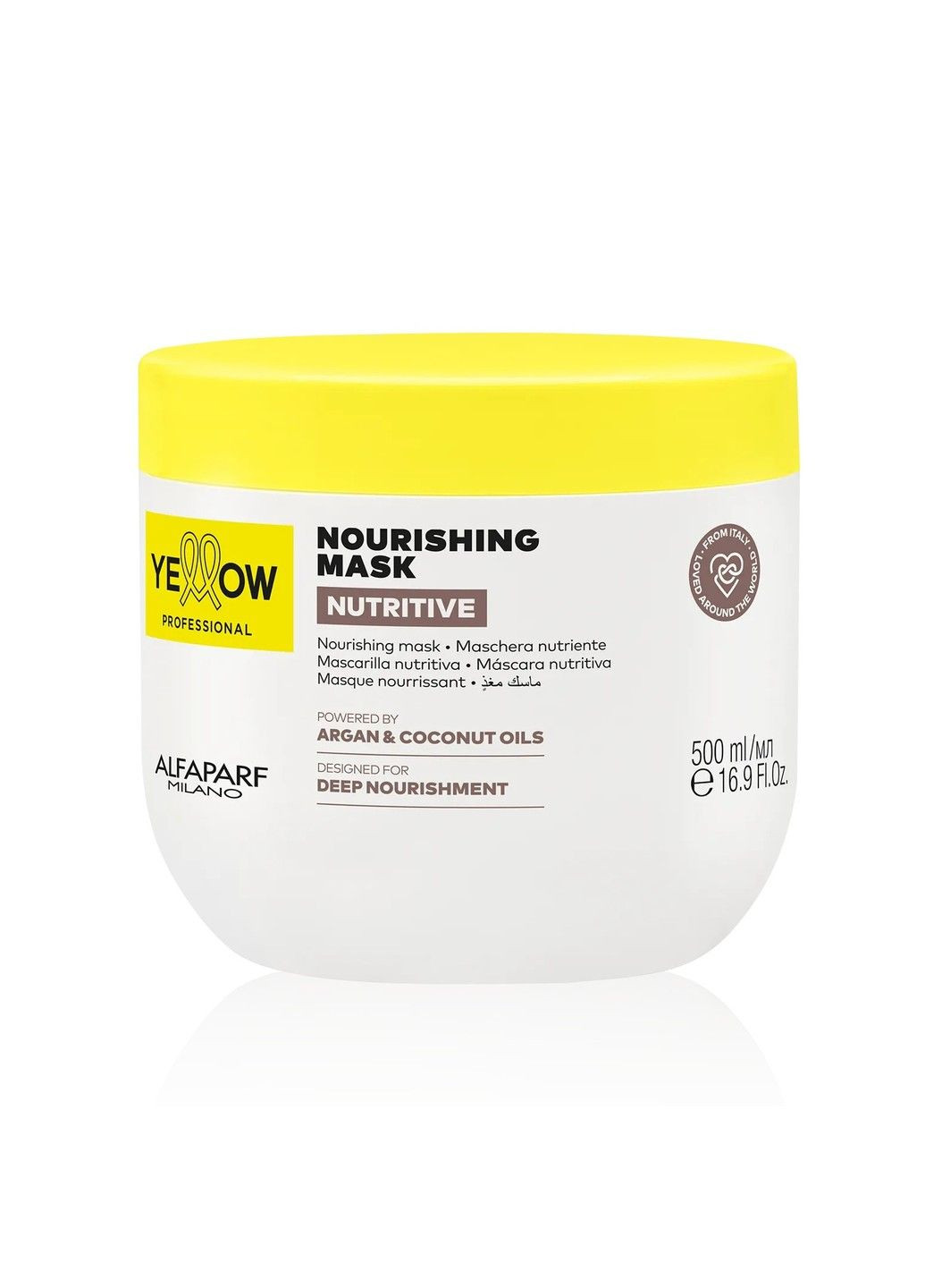 Поживна маска для сухого волосся Nutritive Nourishing Mask 500 мл YELLOW (333828375)