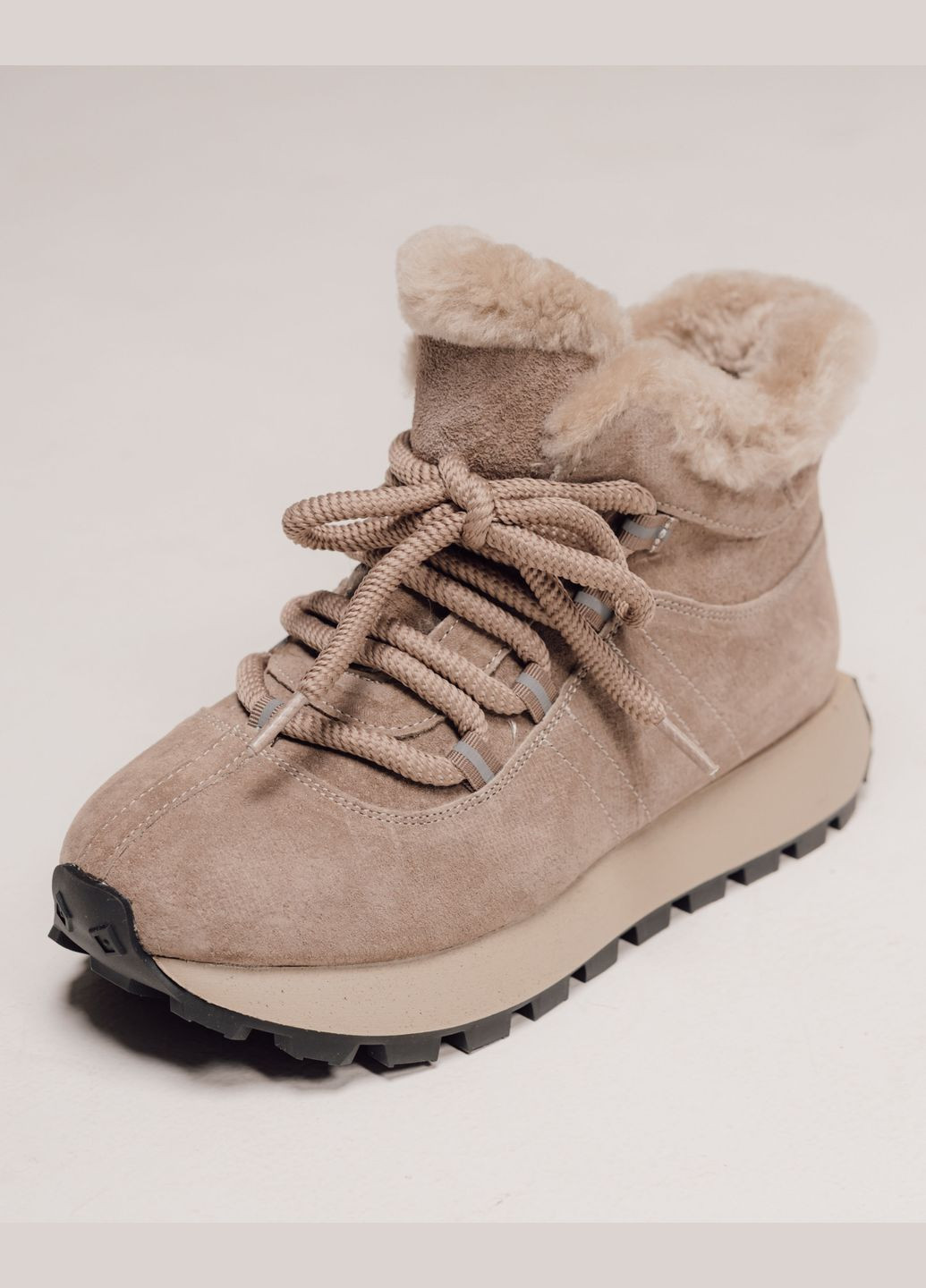 Зимові черевики візон замша вовна Lifexpert (309160921)