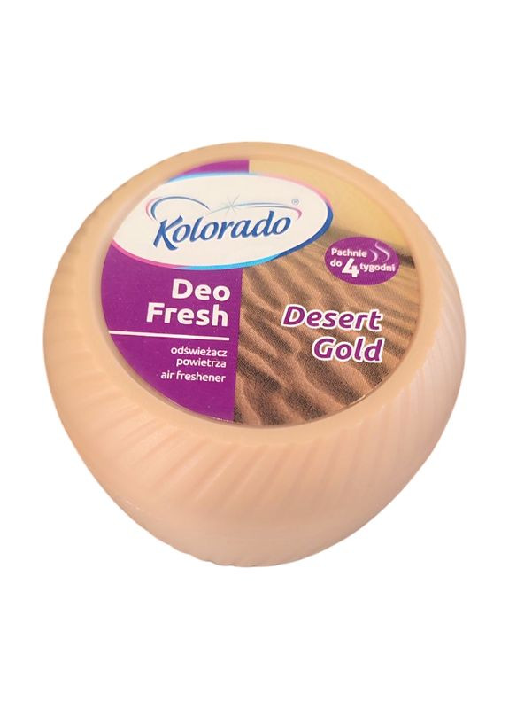 Освежитель воздуха Deo Fresh Золото пустыни гелевый 150 г 2585 Kolorado (351586322)