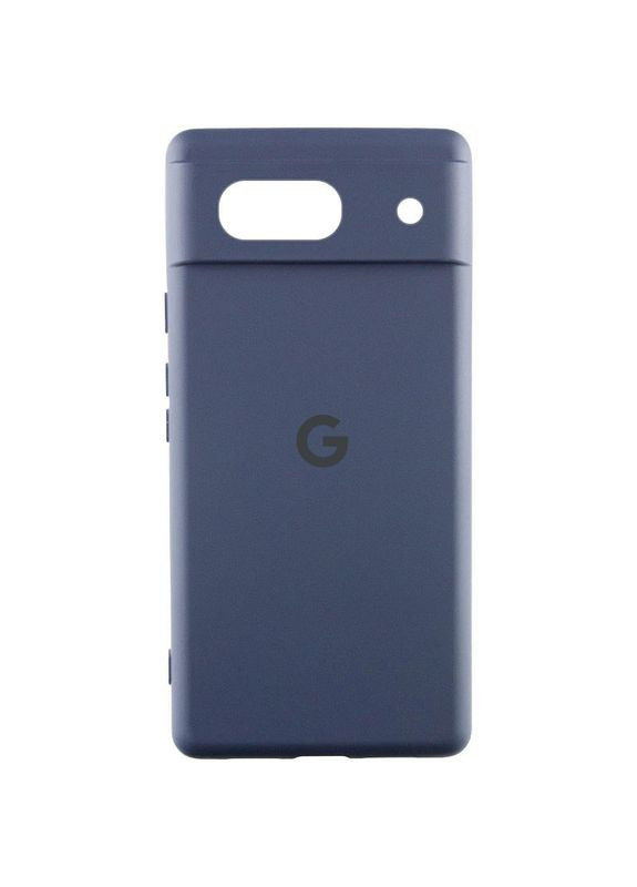 Чохол Silicone Cover Full Camera для Google Pixel 8a Синій Lakshmi (337689512)