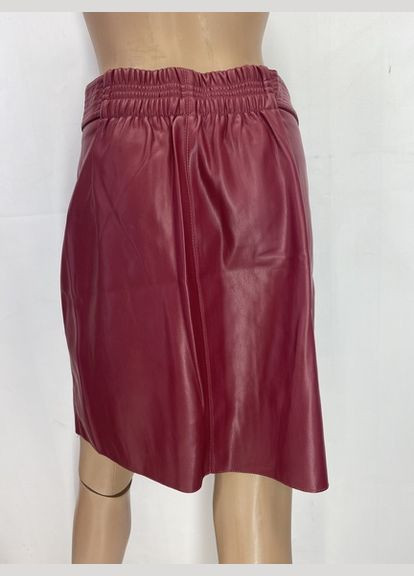 Вишневая коктейльный однотонная юбка Vero Moda карандаш