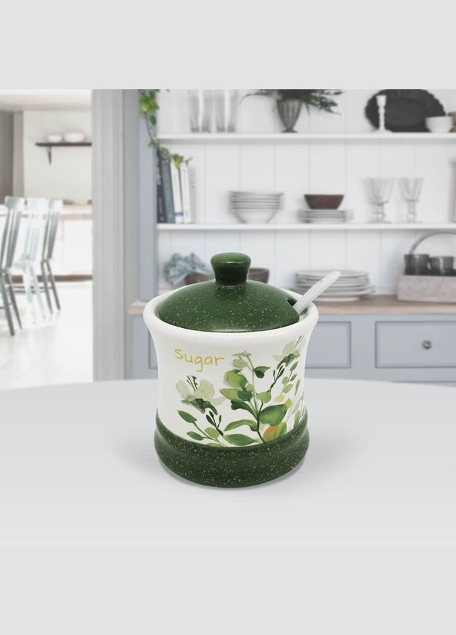 Цукорниця з ложкою MR-20032-09 9х9х10.5 см Maestro (364499543)