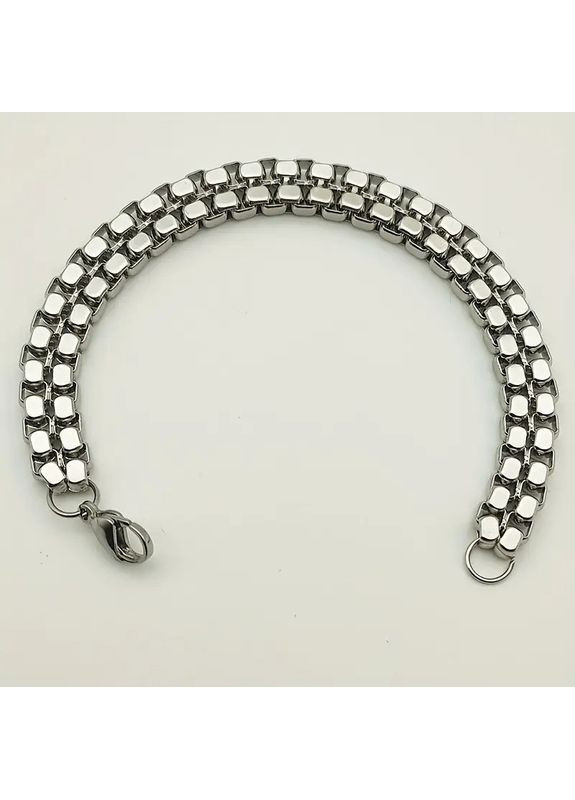 Браслет чоловічий з нержавіючої сталі Nexus 8 мм 21 см OrnatusDivinus451 Liresmina Jewelry (367603044)