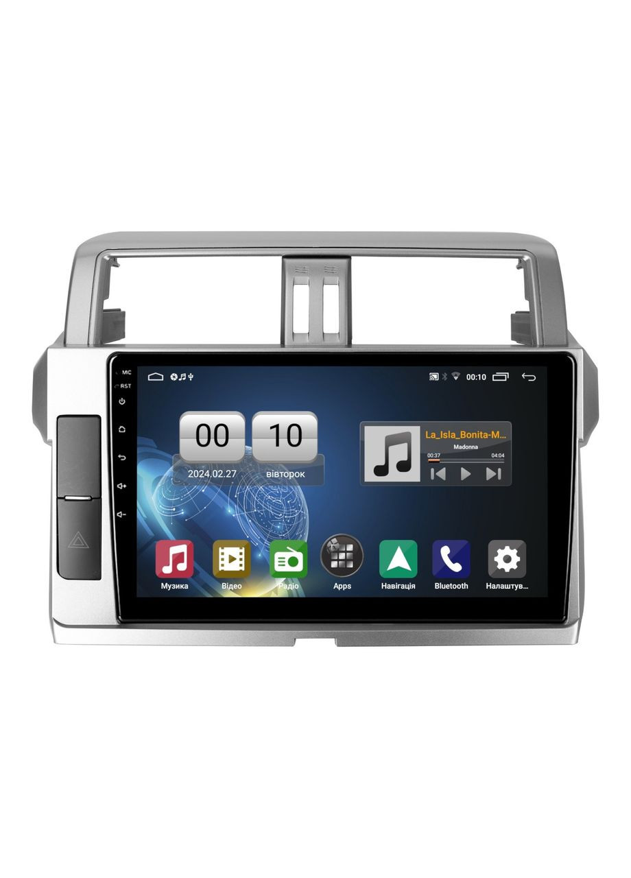 Штатная магнитола серии QIV Q1 под Land Cruiser Prado 150 20132017 (W3) 10 дюймов Toyota (299711382)