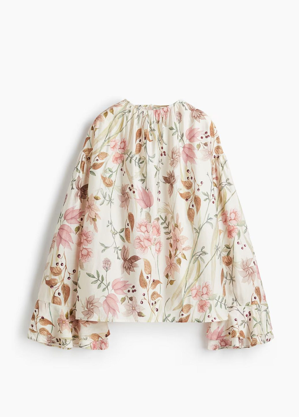 Светло-бежевая блузка H&M