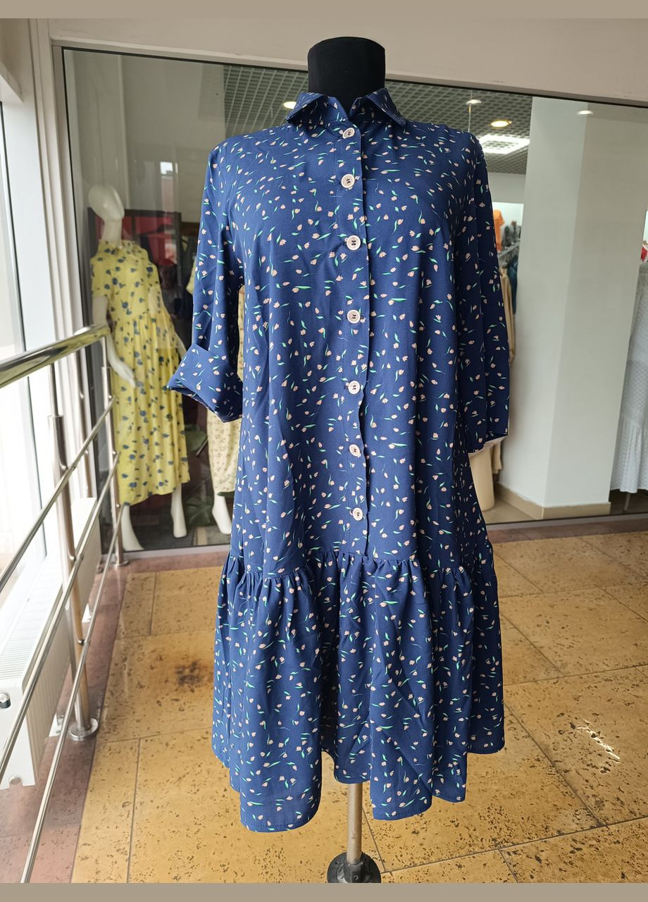 Синя кежуал плаття-туніка 2 Льва