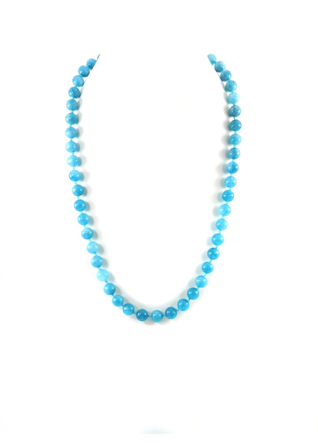 Эксклюзивные бусы Аквамарин Fursa fashion (322313198)