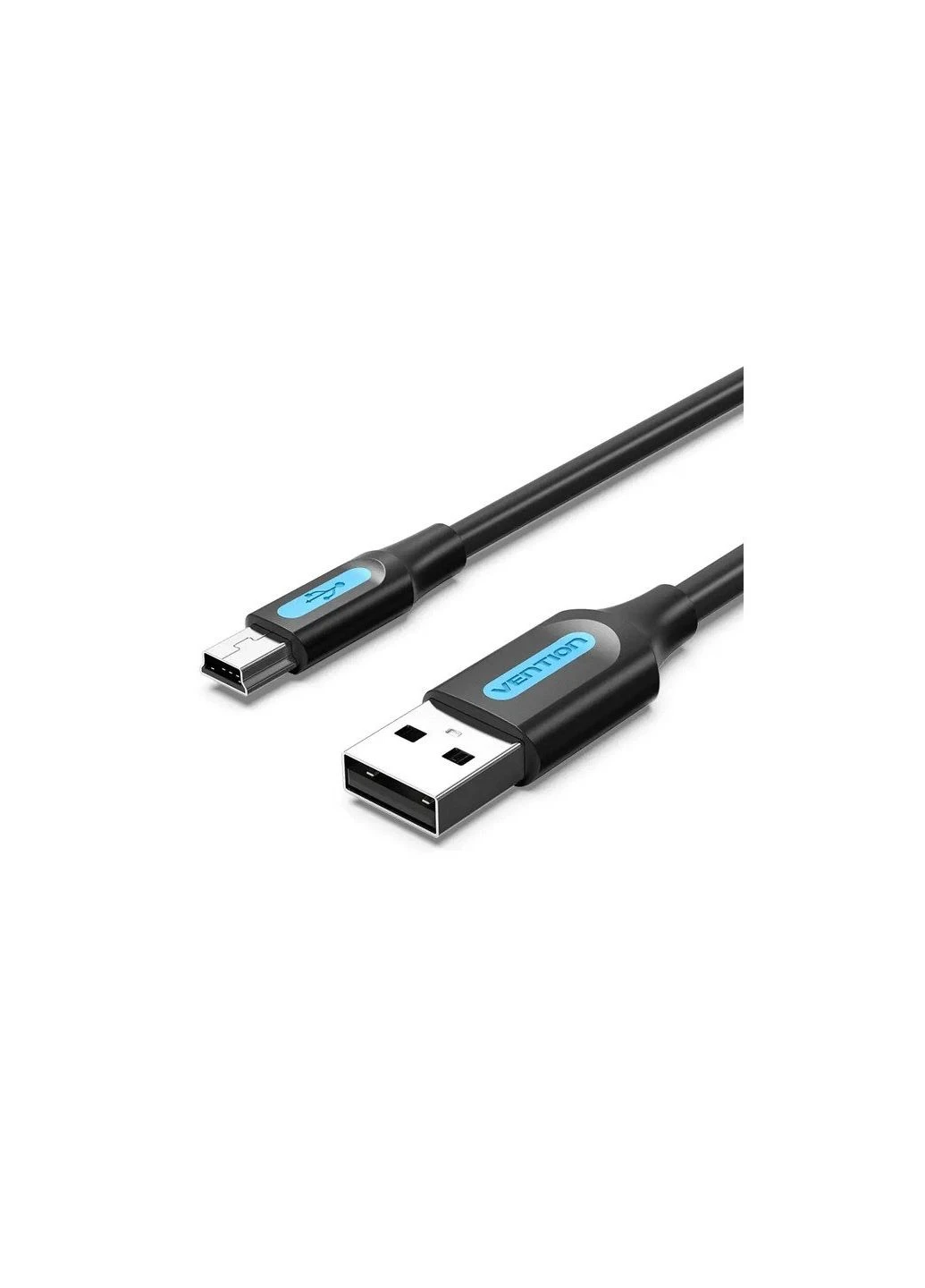 Дата кабель (ek20283) Vention USB 2.0 AM to Mini 5P 2.0m black (392046232)