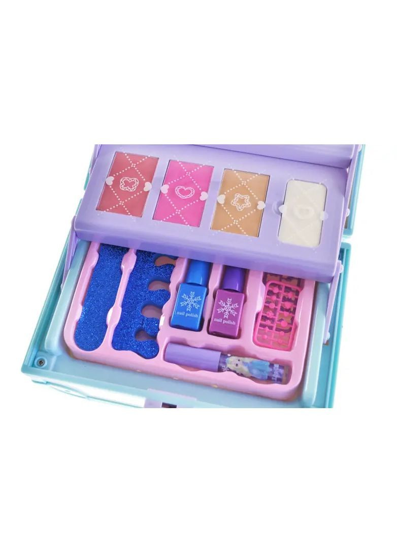 Набір дитячої косметики з дзеркалом та аксесуарами для дівчаток 4+ J-5014 в асортименті YG Toys Дів8712 (370654330)