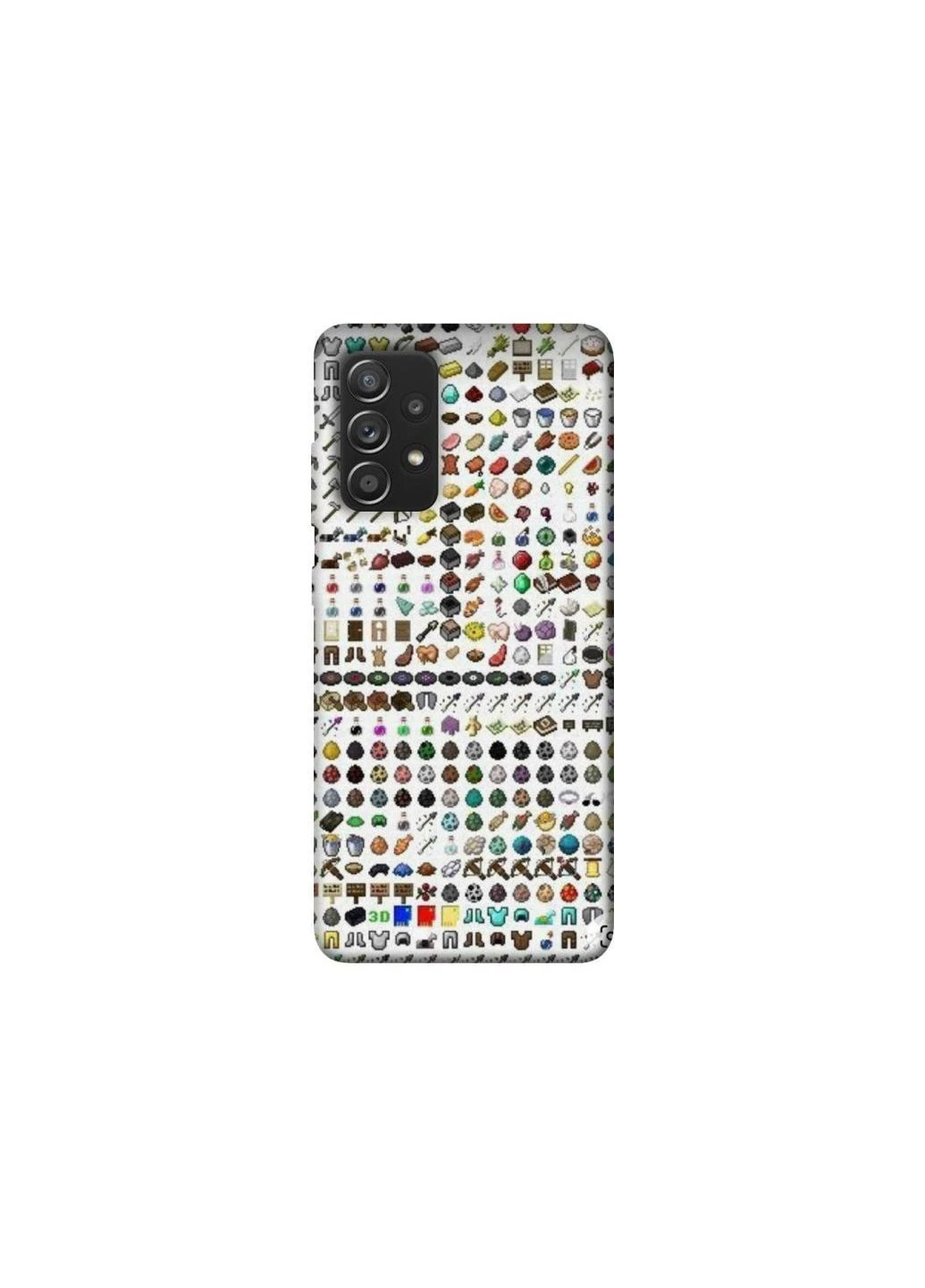Чохол на Samsung Galaxy A52 4G / A52 5G Minecraft v2 Frontalka (380643459)