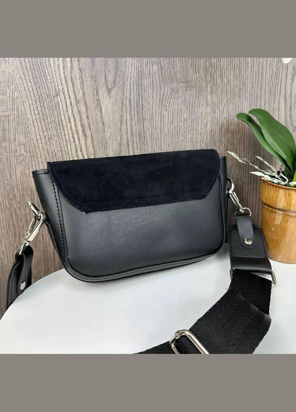 Жіноча сумочка клатч замшева PTR No Brand (317769926)