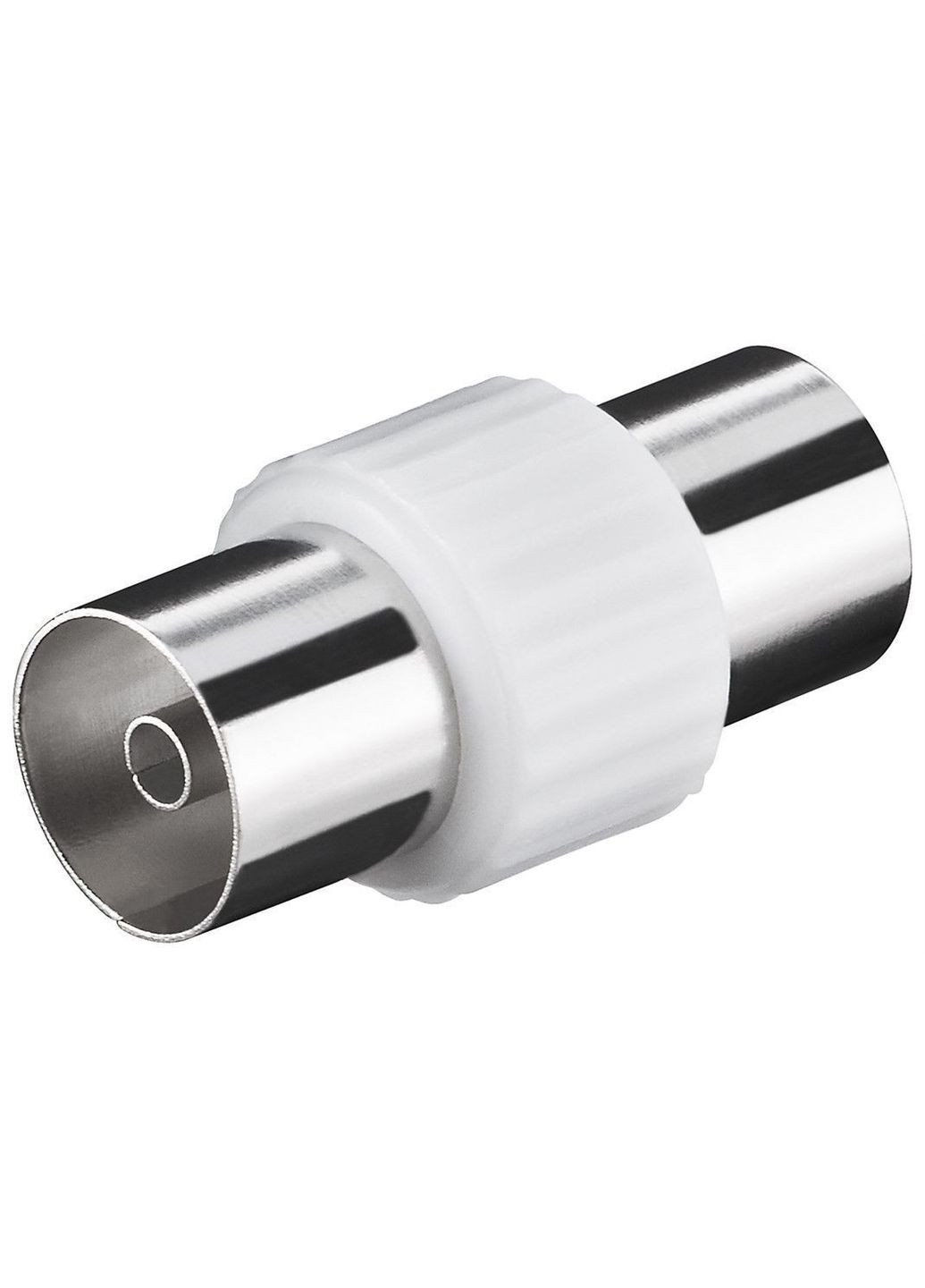 Перехідник антенний RF:Coaxial F/F (мама/мама) адаптер прямий 75 Ohm Goobay (369646408)