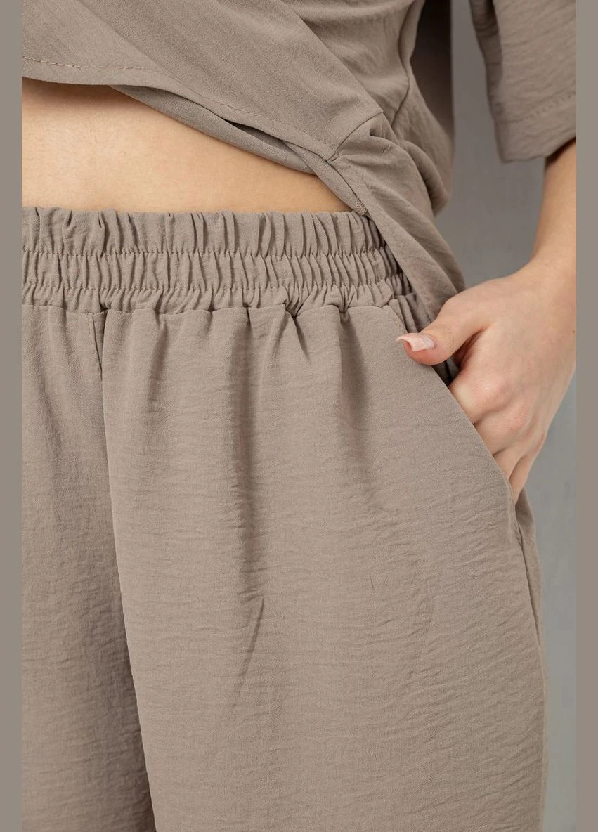 Костюм женский однотонный хаки размер L (sku_119R0038-1) No Brand (324102029)