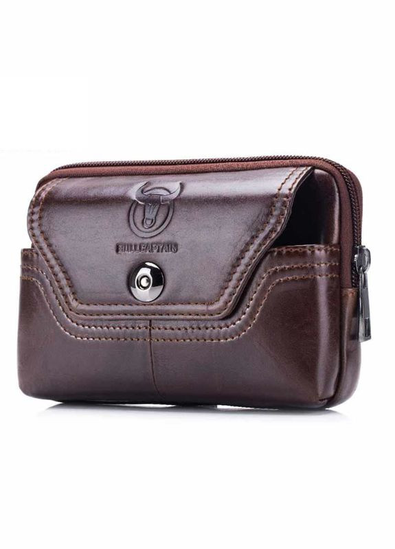 Мужской кожаный клатч на ремень T1367 BULL (300579169)