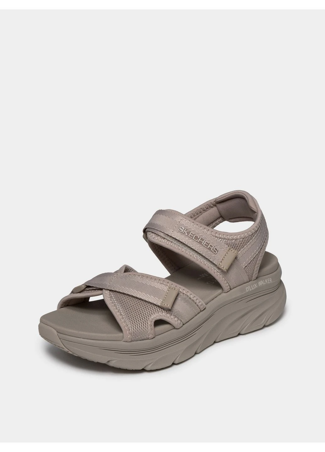 сандалии sport comfort dlux walker beige 163585-tpe Skechers