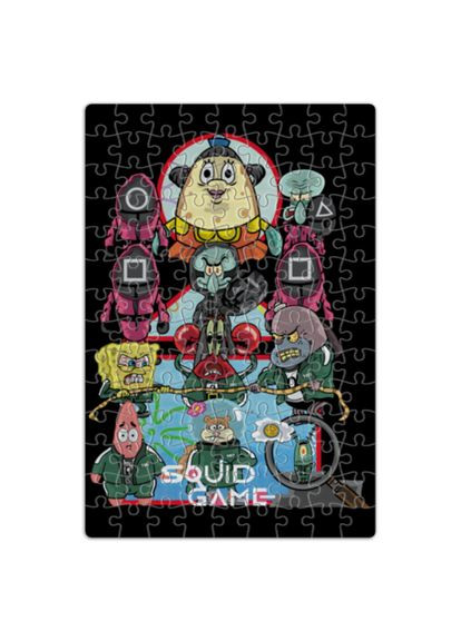Пазл Squid Game Sponge Bob Fat Cat (283030804)