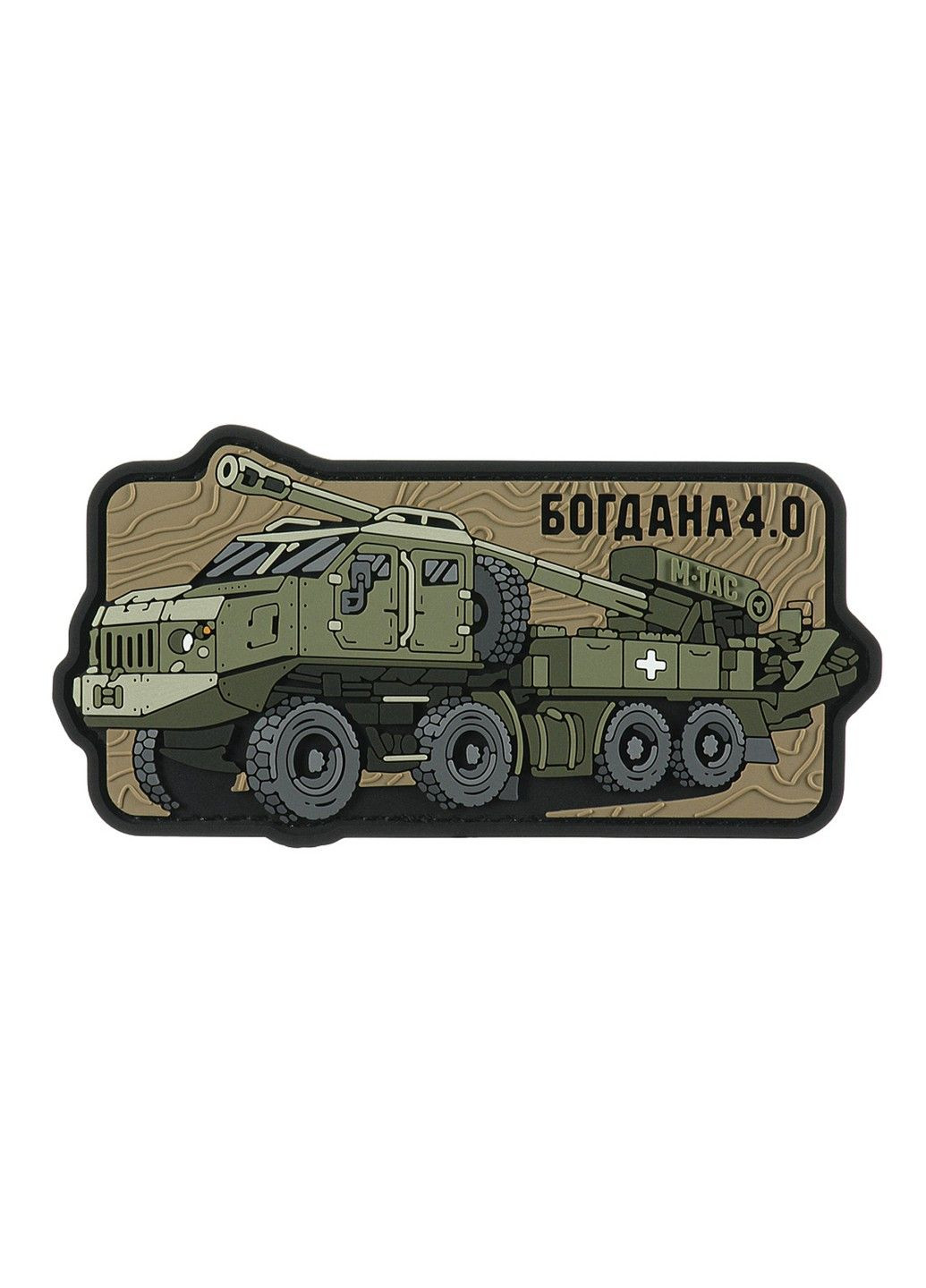 Нашивка Богдана 4.0 (PVC) M-TAC (352192324)