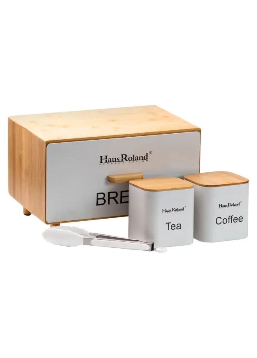 Кухонный набор для хранения продуктов белый Haus Roland (353304568)