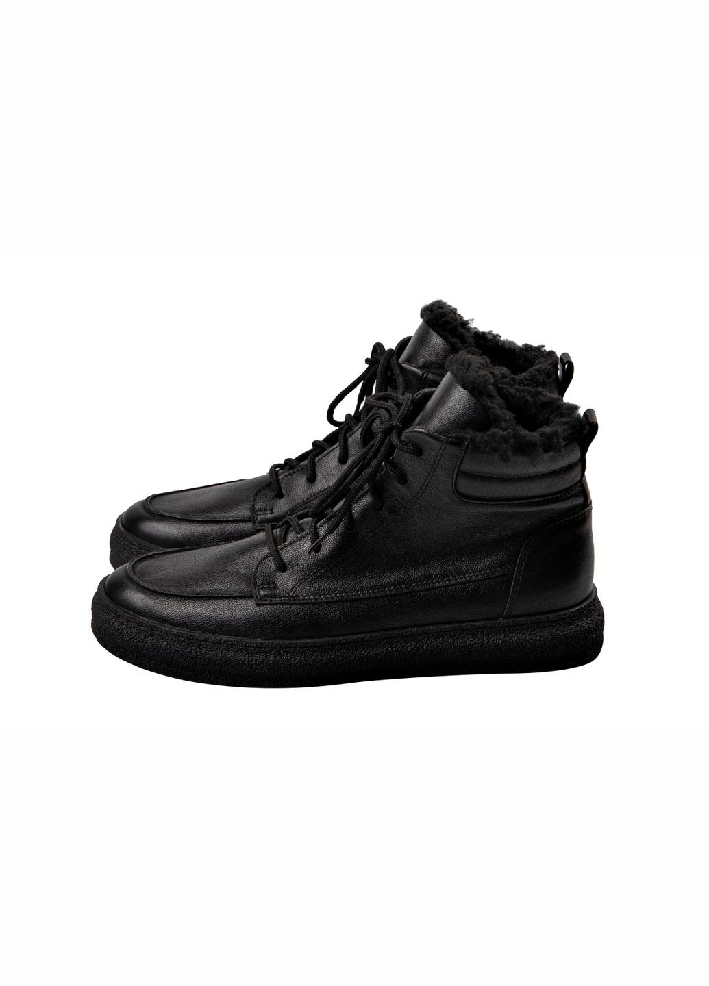 Черные зимние черевики 209-00 Леомода
